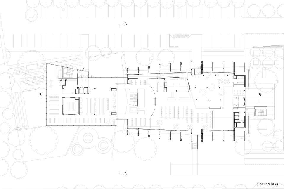 Bibliotheque Monique Corriveau-Library by Dan Hanganu + Cote Leahy Cardas Architects